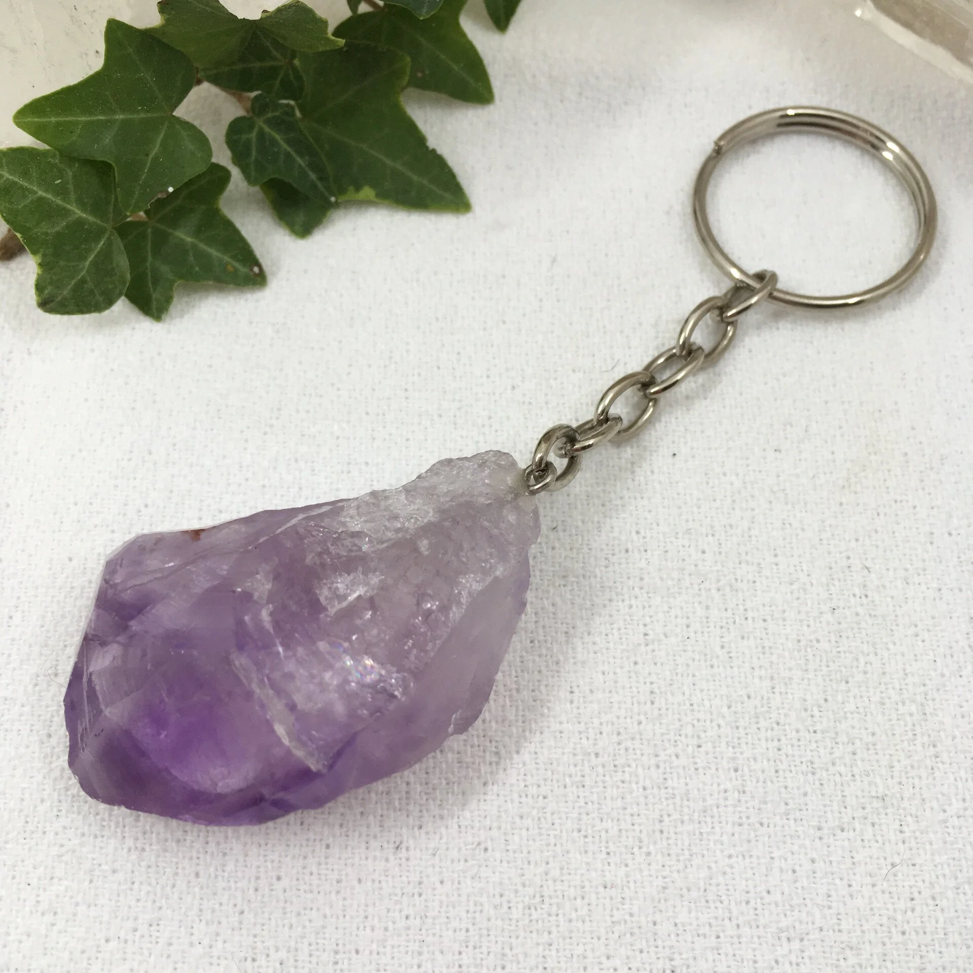 Amethyst Keyring