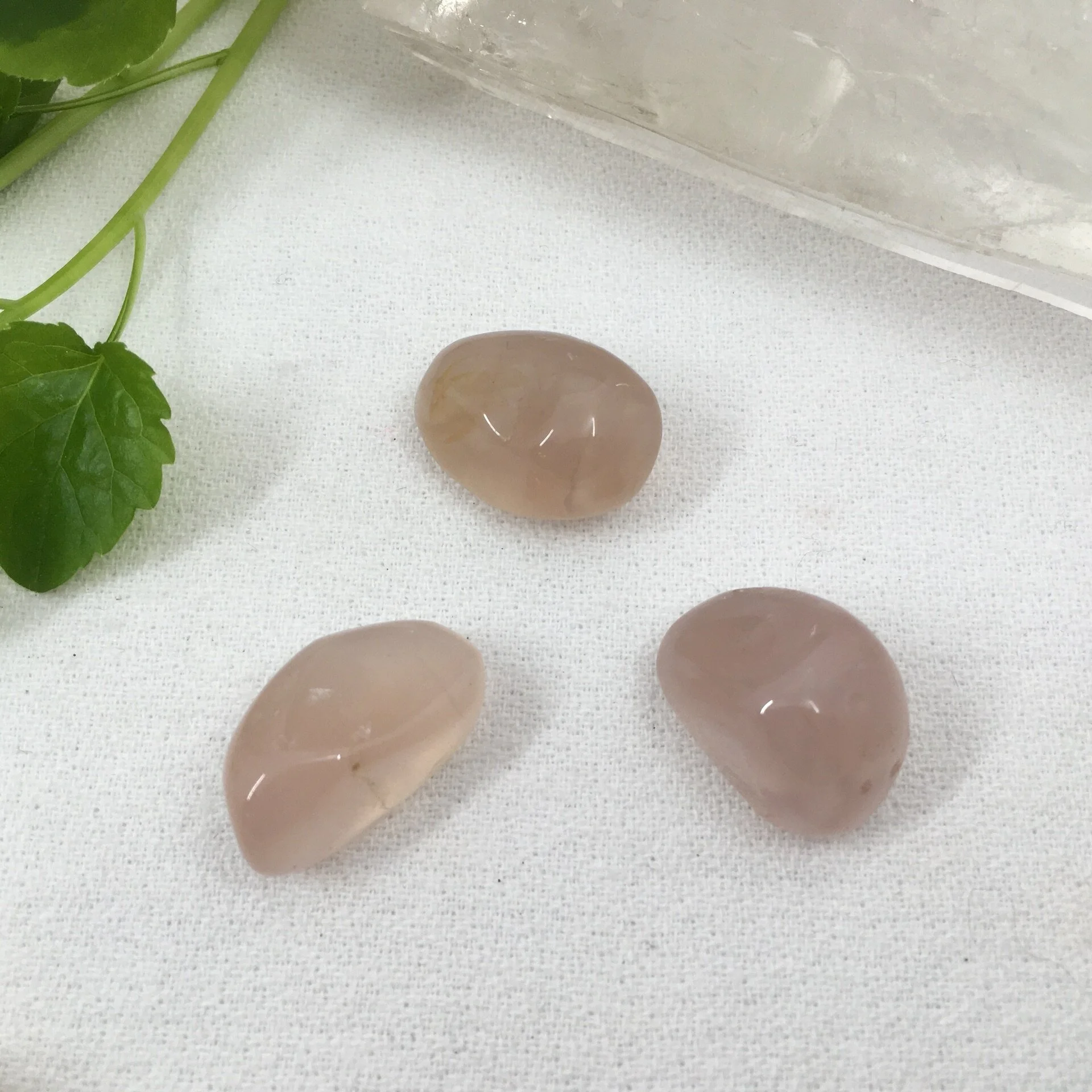 Pink Chalcedony Tumblestones