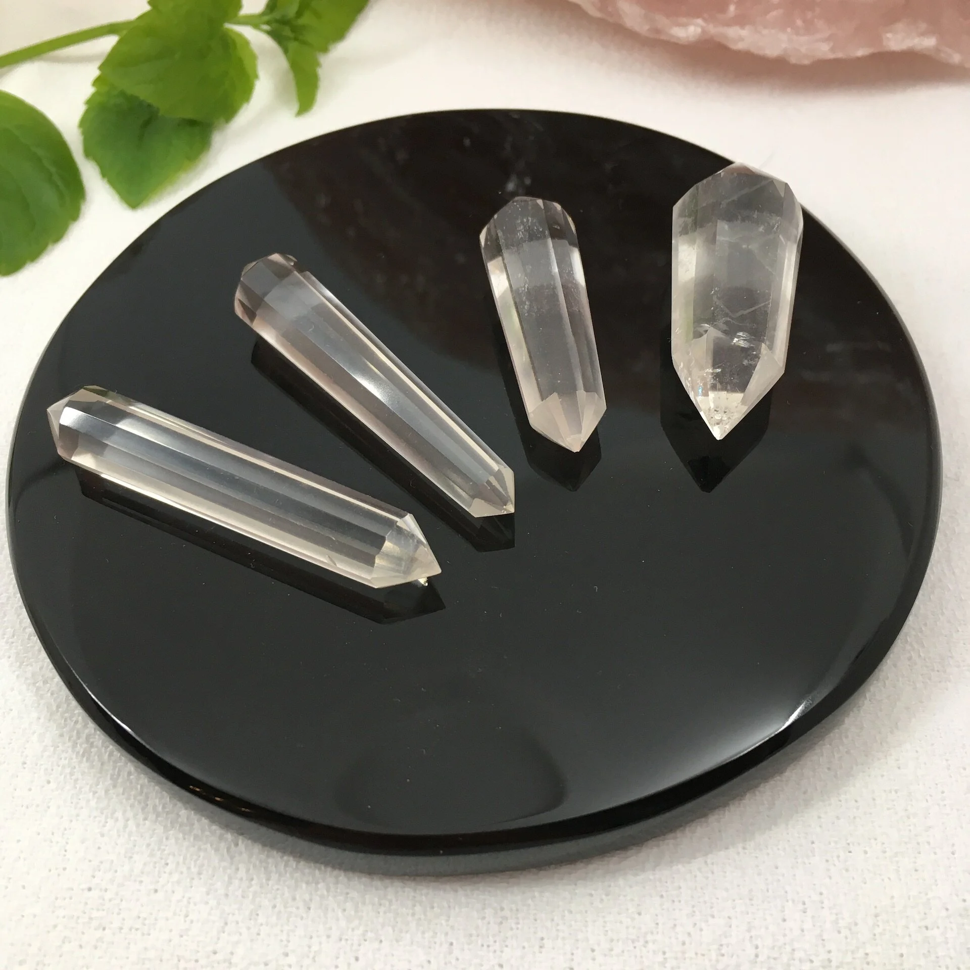 Vogel Quartz Double Terminated Wands 1 - 4