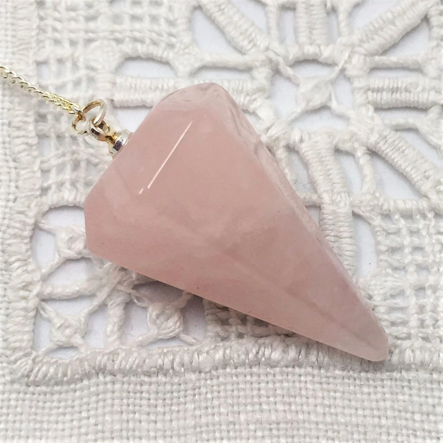 Rose Quartz Pendulum