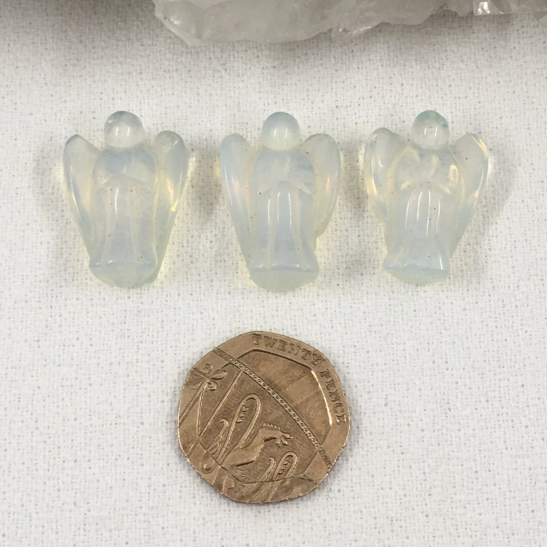 'Opalite' Angel 20mm
