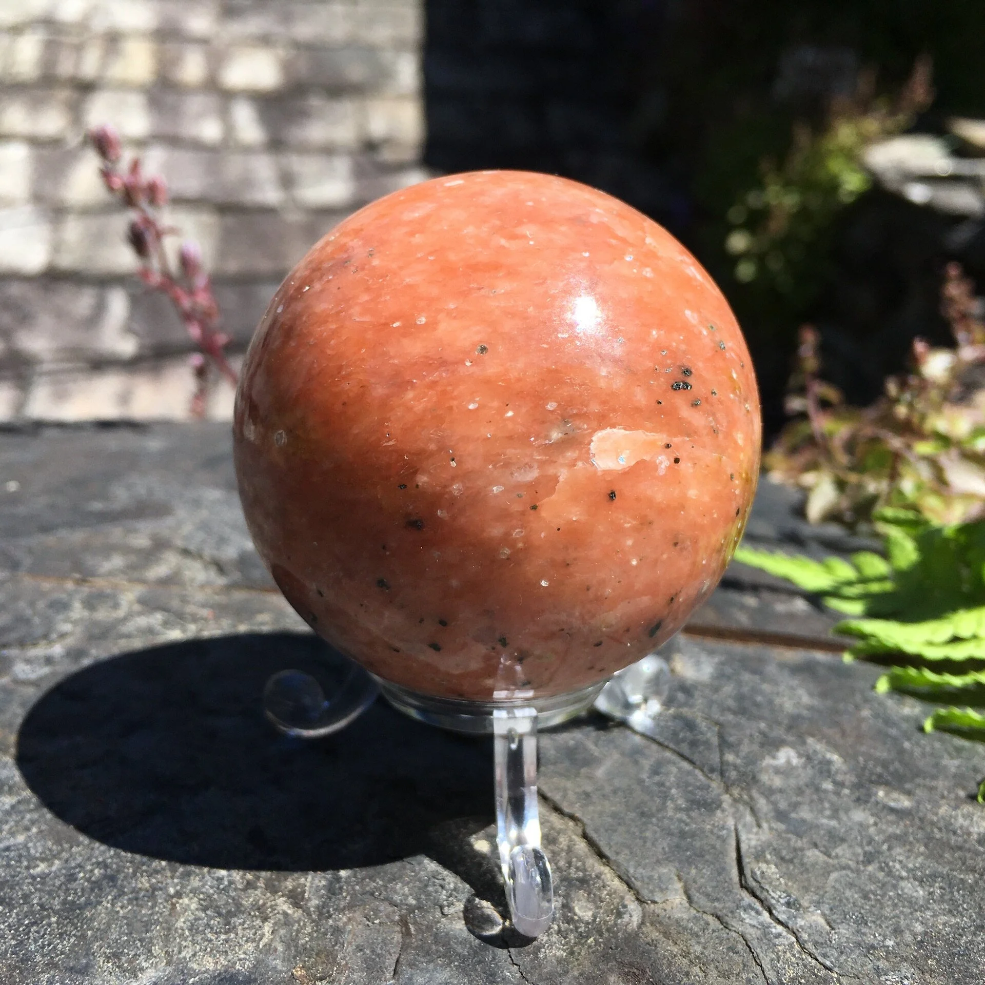 Apricot Calcite Sphere 2c.jpeg