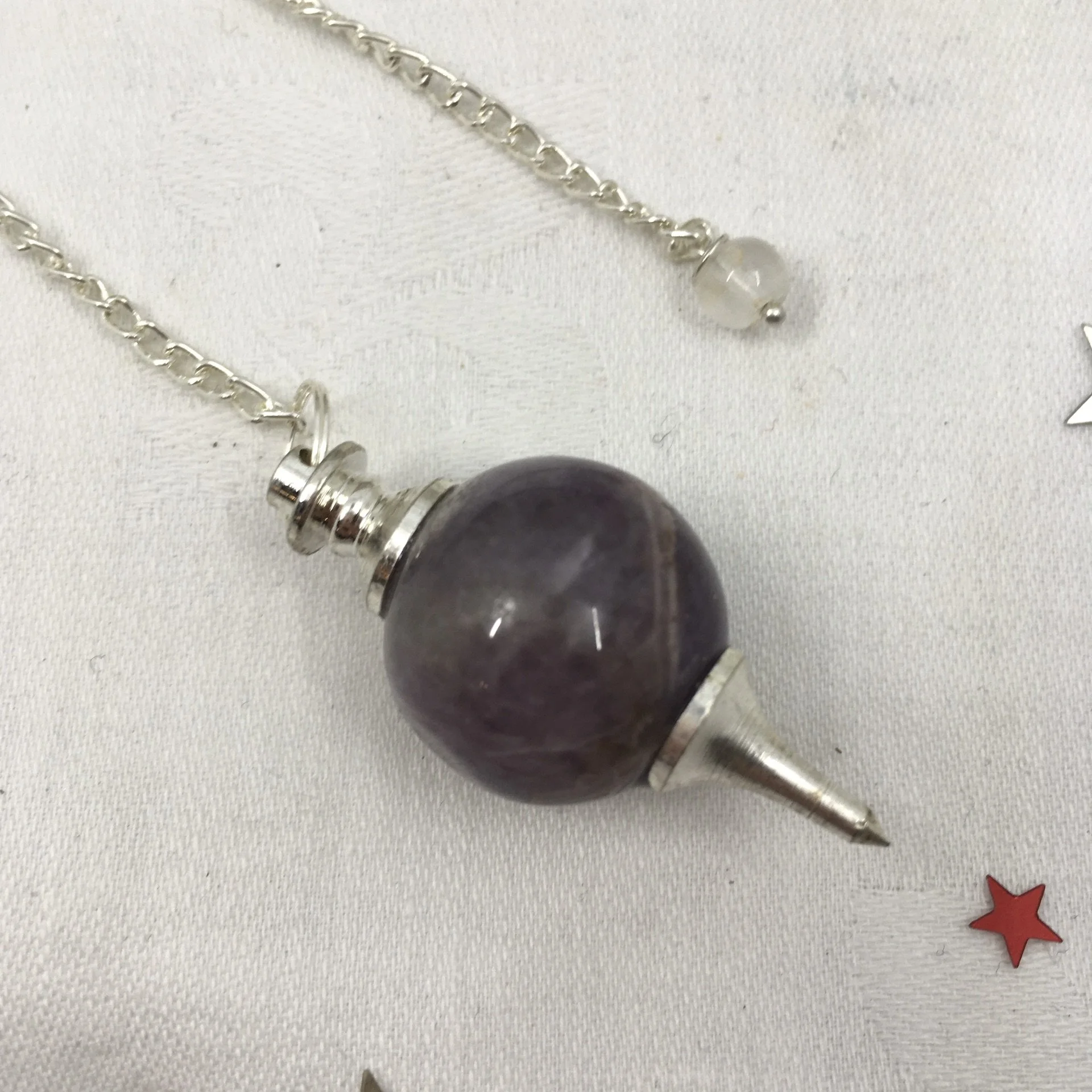 Amethyst sphere pendulum .jpeg
