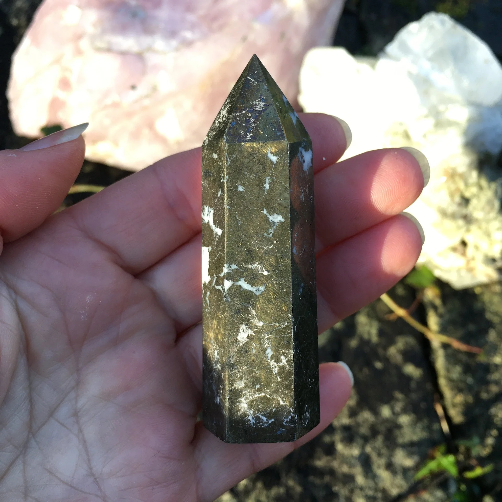 Pyrite & Quartz point 1a.jpeg