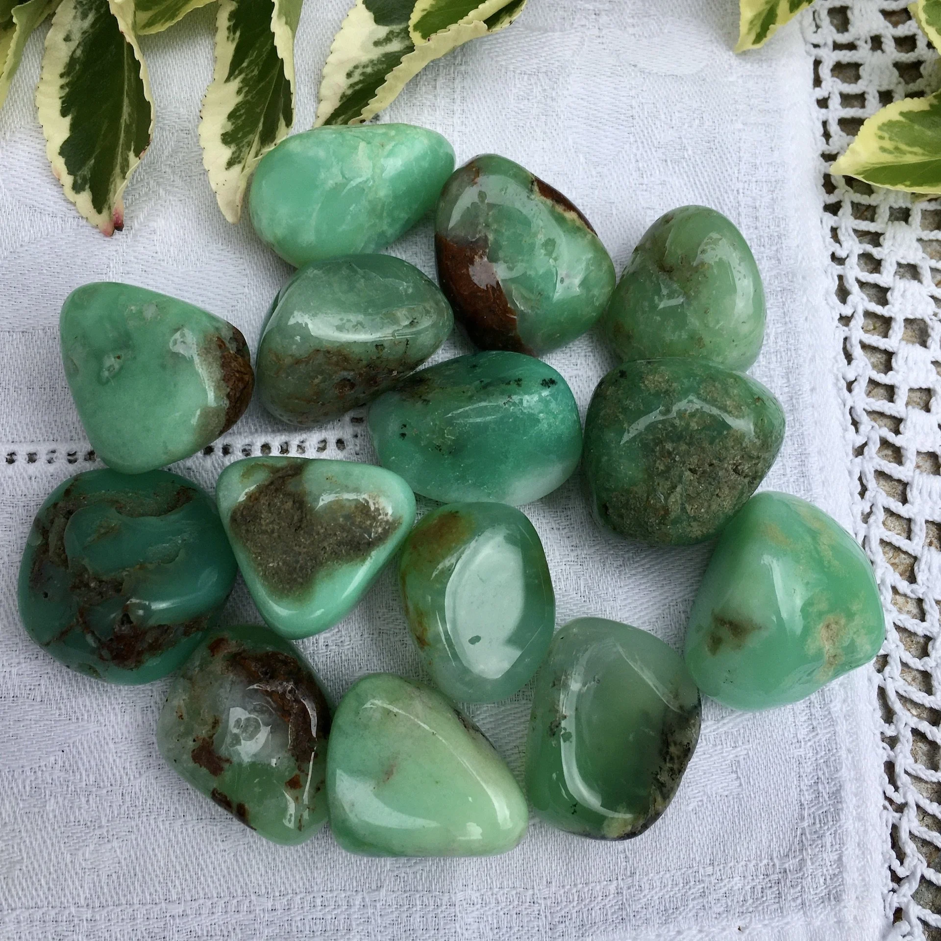Chrysoprase Tumblestones a.jpeg