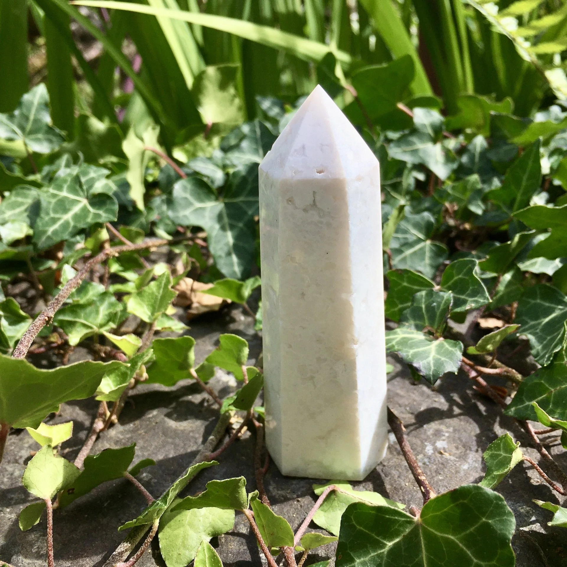 White Chalcedony point 1a.jpeg