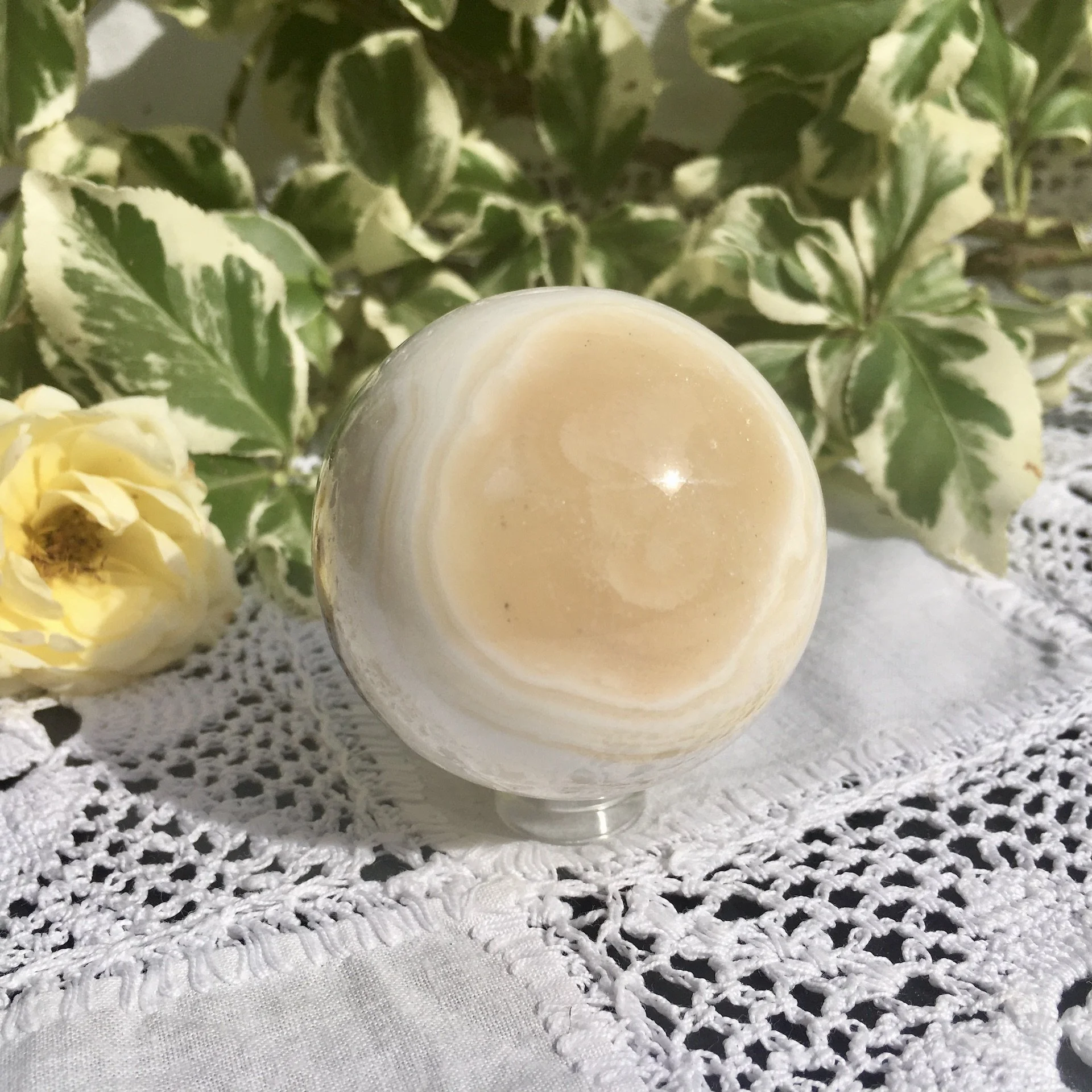 Zebra Calcite Sphere 2d.jpeg