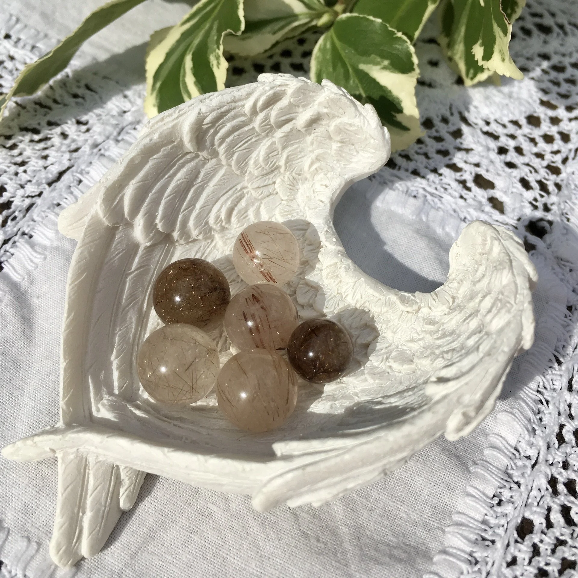 Rutilated Quartz tiny spheres angel bowl.jpeg