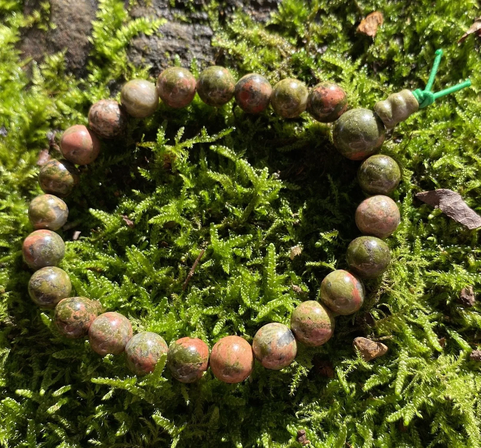 Bracelet Power Bead Unakite.jpg