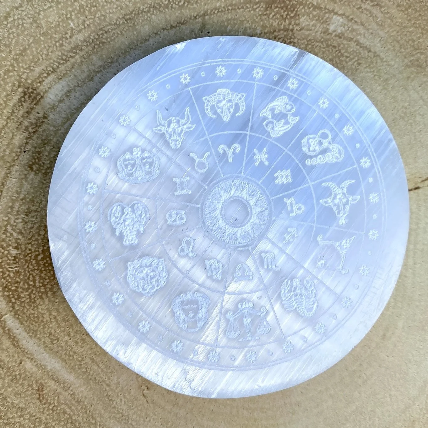 Selenite charging plate Astrology.jpeg