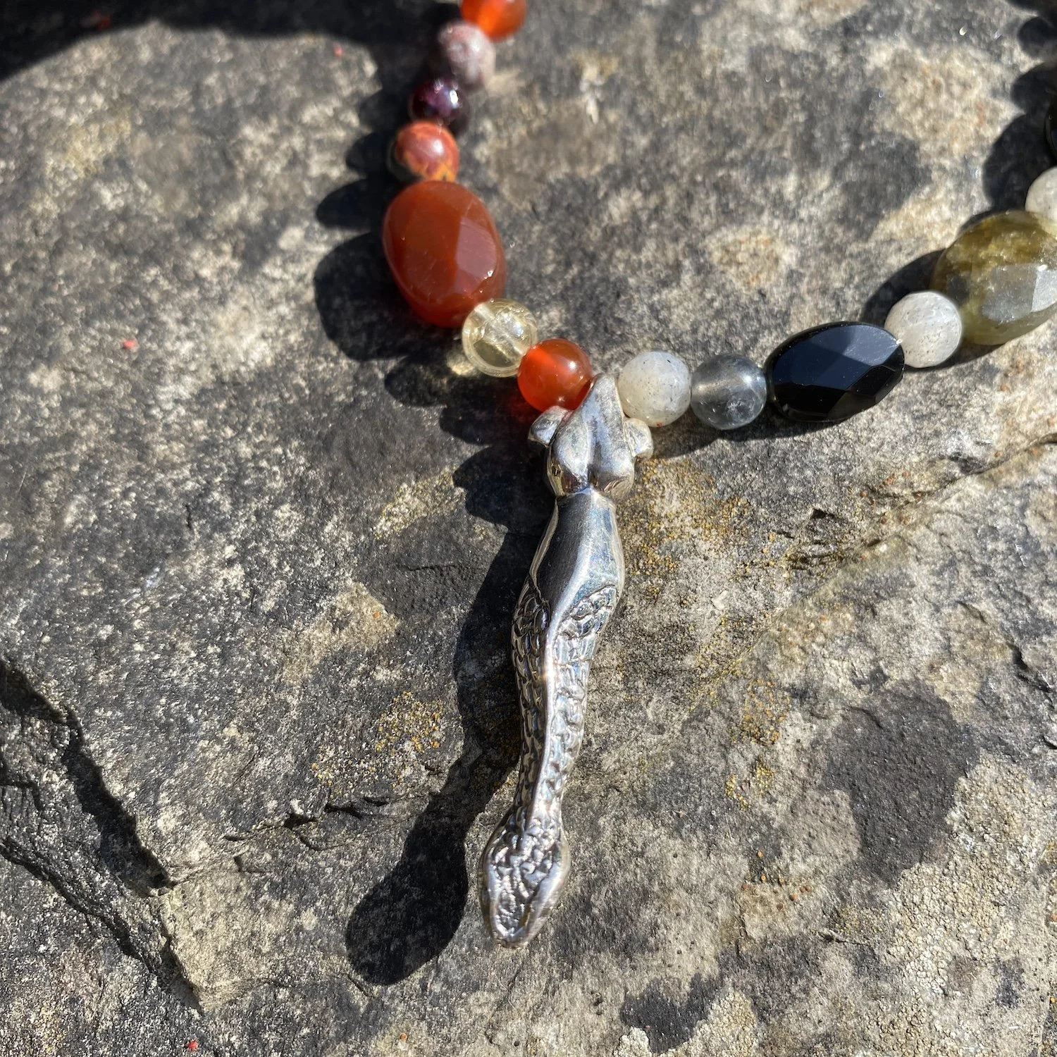 Goddess necklace May 2023 Snake2.JPG
