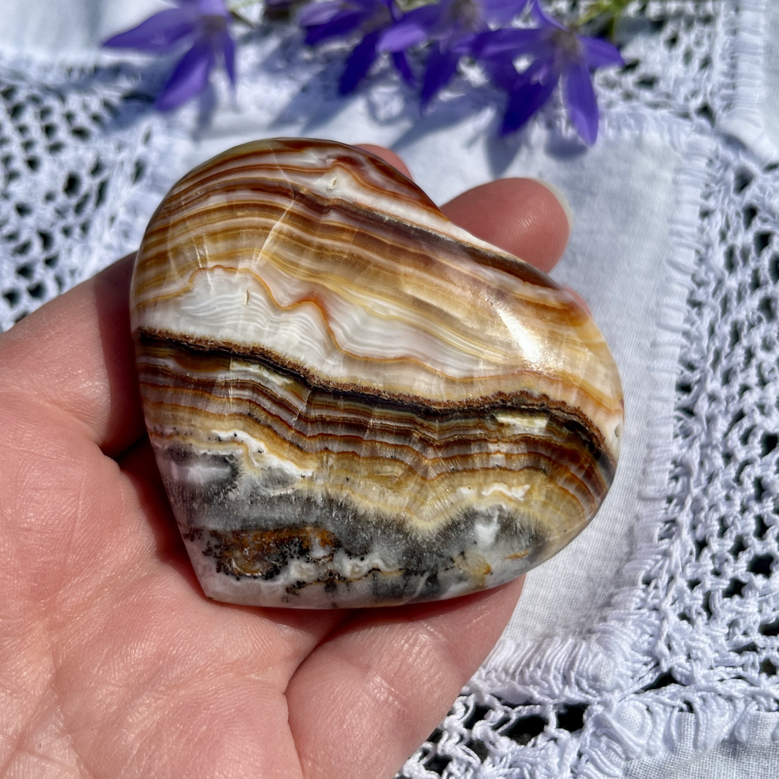 Brown aragonite heart 2d.jpeg