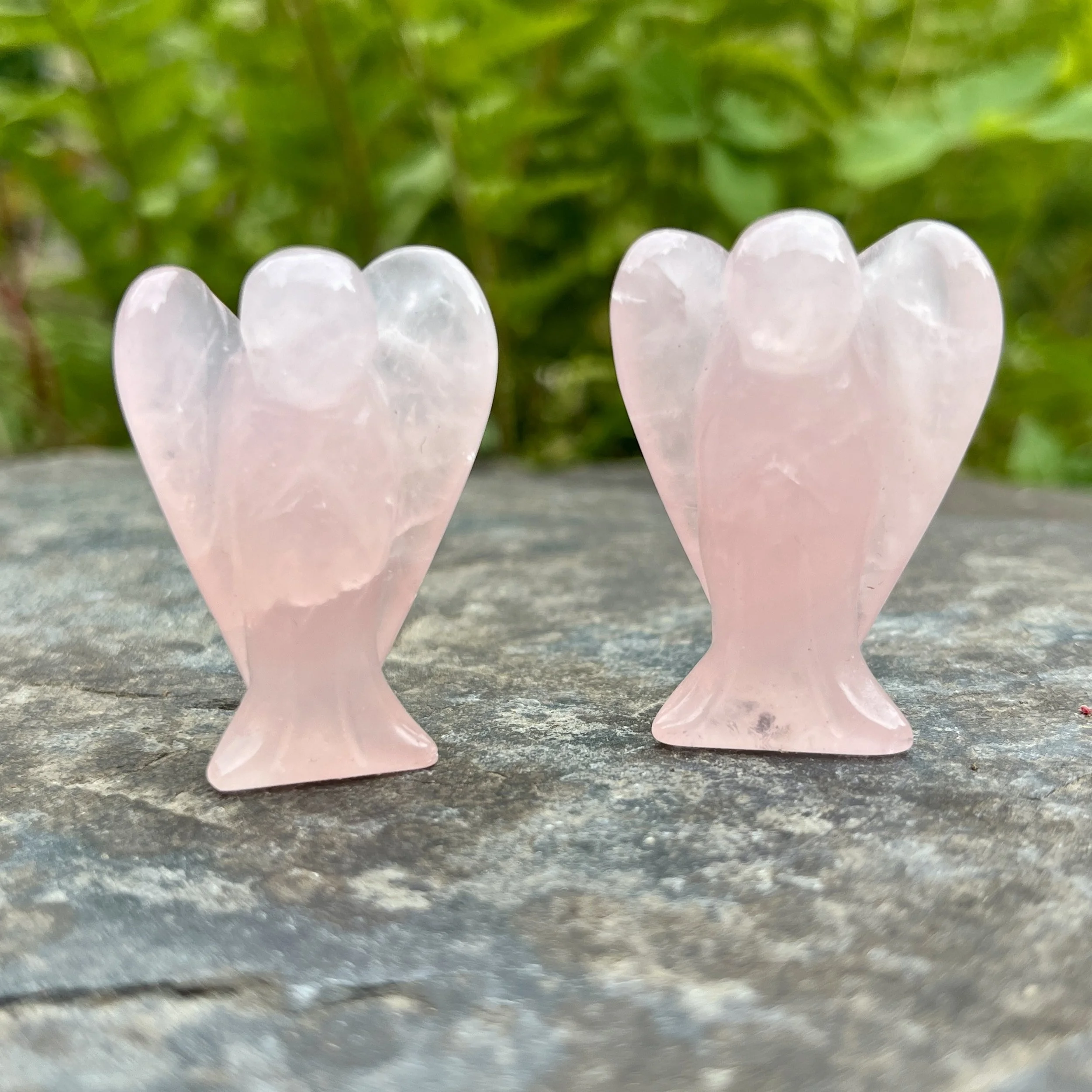 Rose Quartz Angel 40mm
