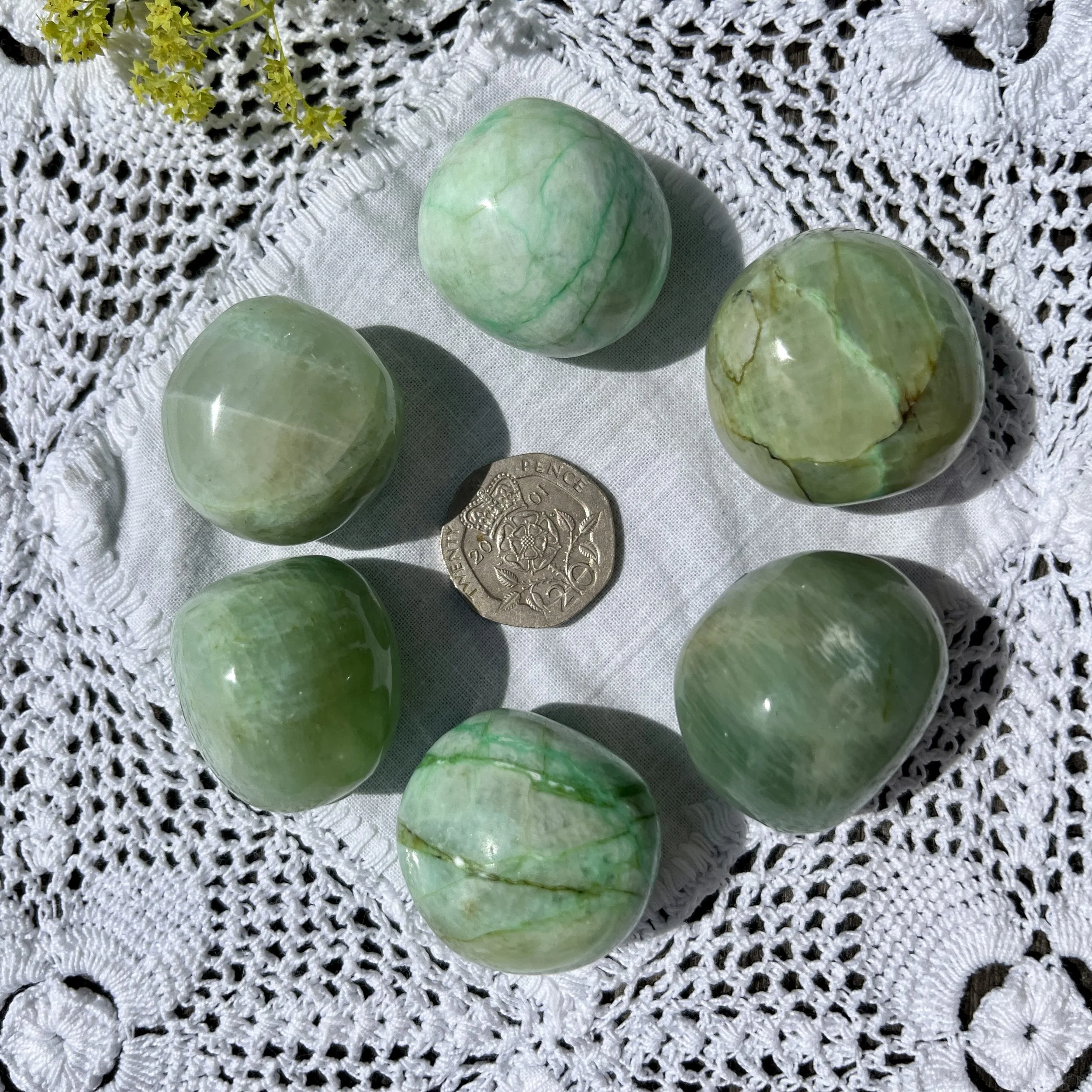 Green moonstone 25mm spheres b.jpeg