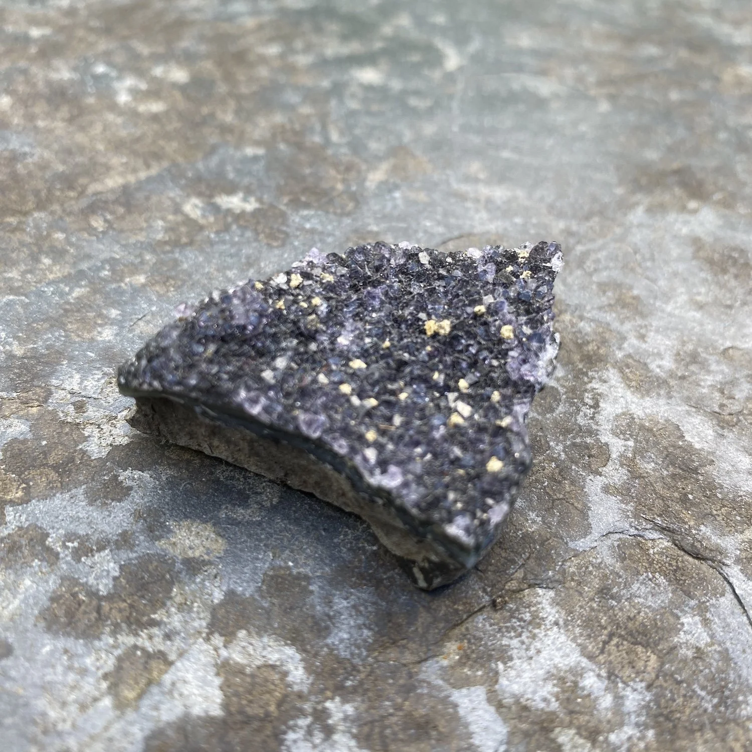 Amethyst Cluster 9 - with mystery mineral