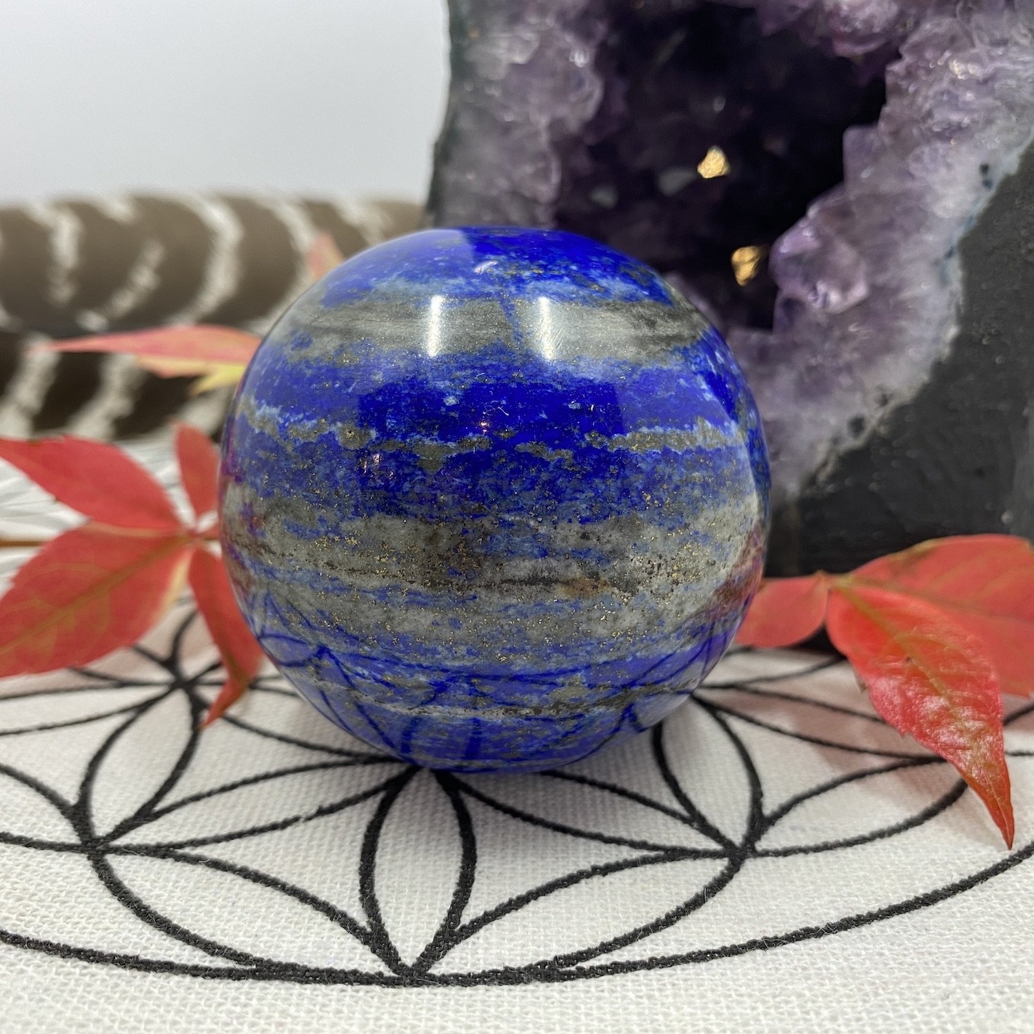 Lapis Lazuli Sphere 1