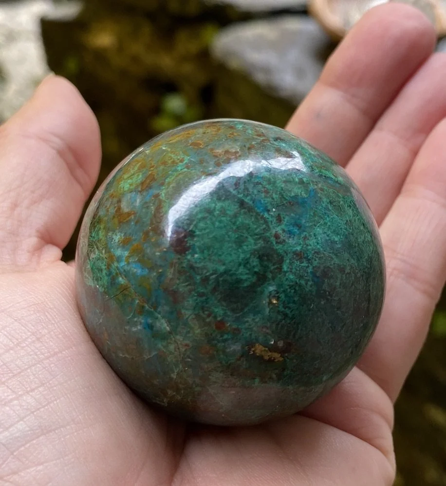 Chrysocolla Sphere 4