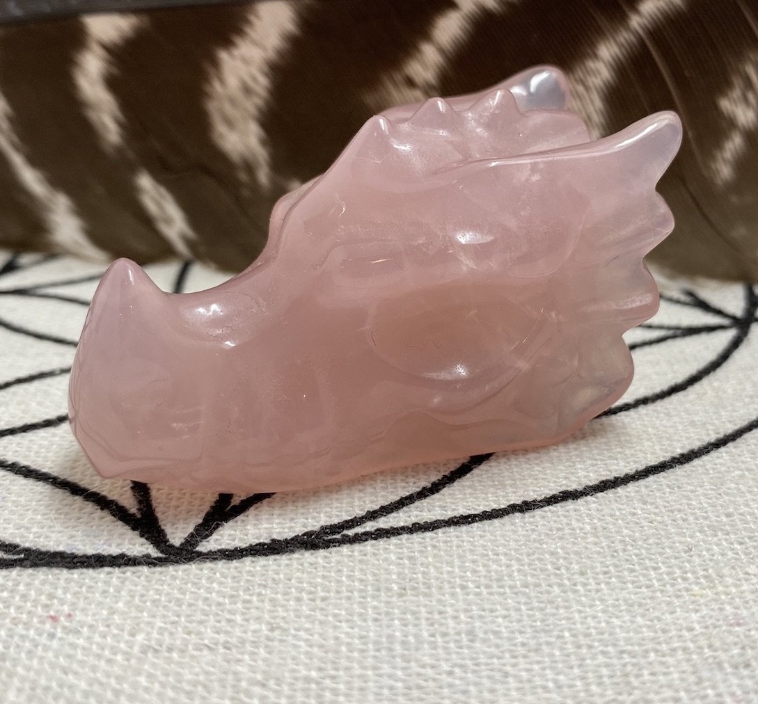 Rose Quartz Dragon 2