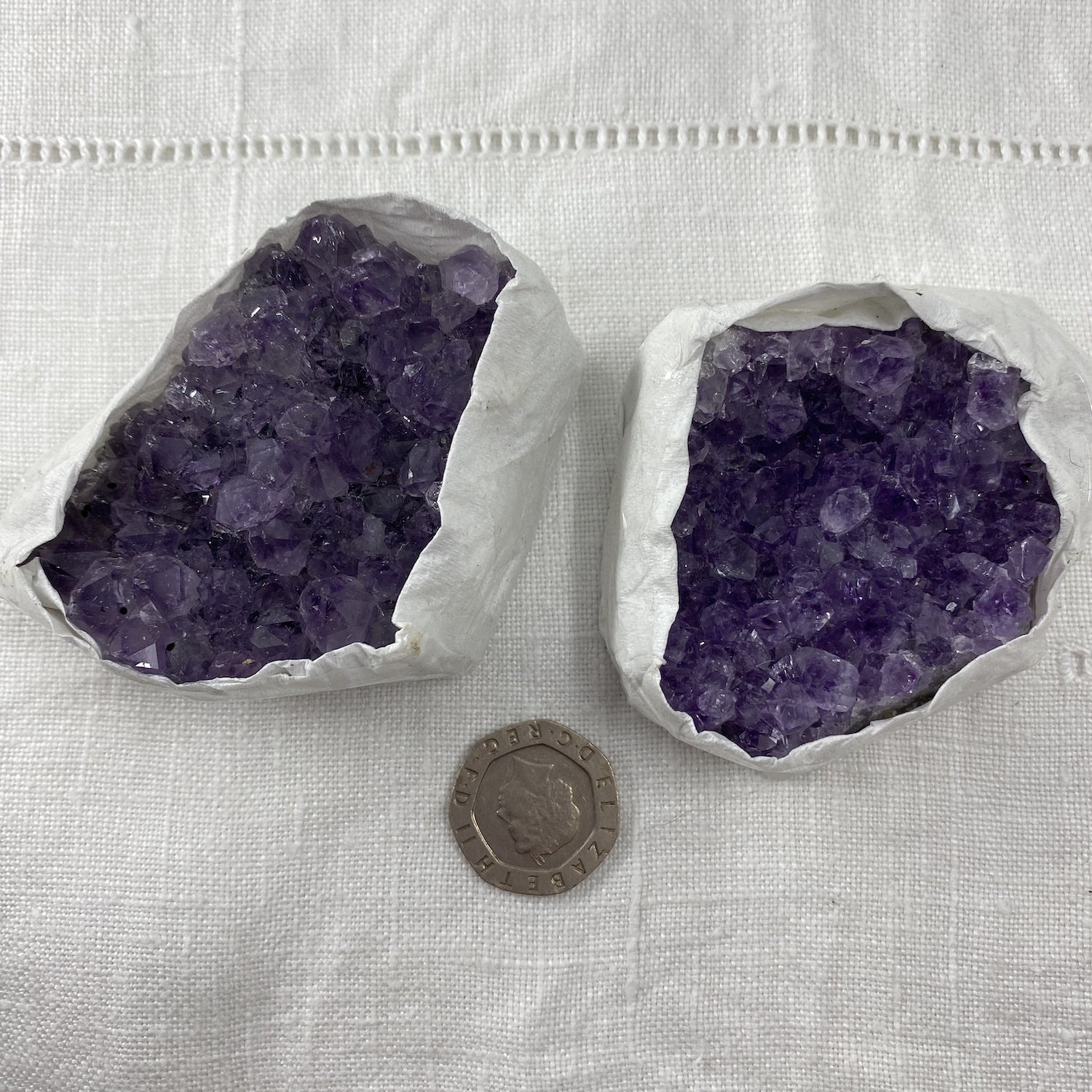 Amethyst Cluster 22 and 23