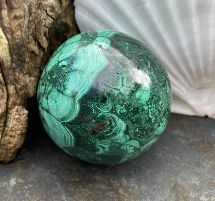Malachite sphere 2 £1107.JPG