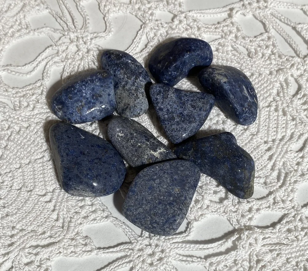 Dumortierite semi pol £21.JPG