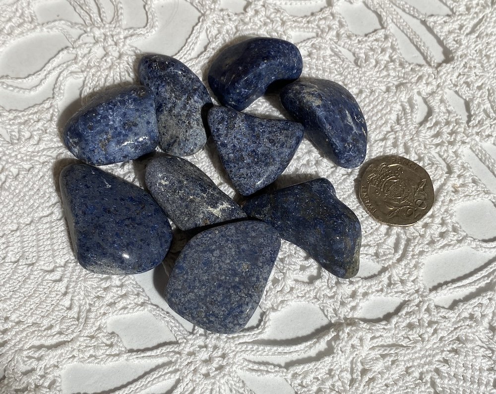 Dumortierite semi pol £22.JPG