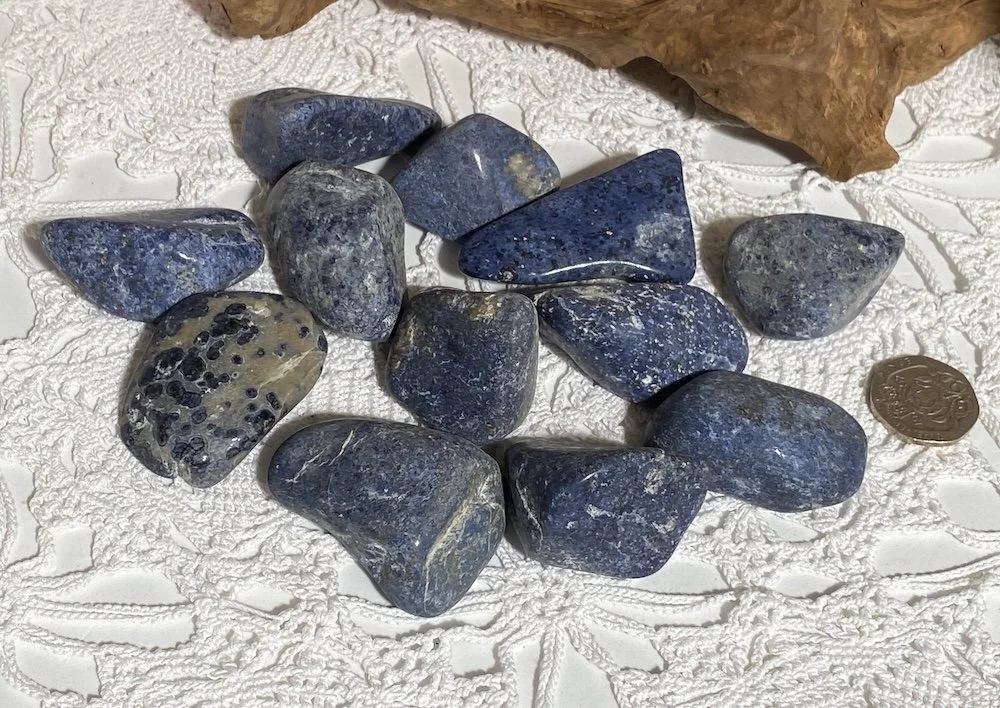 Dumortierite semi pol £32.JPG