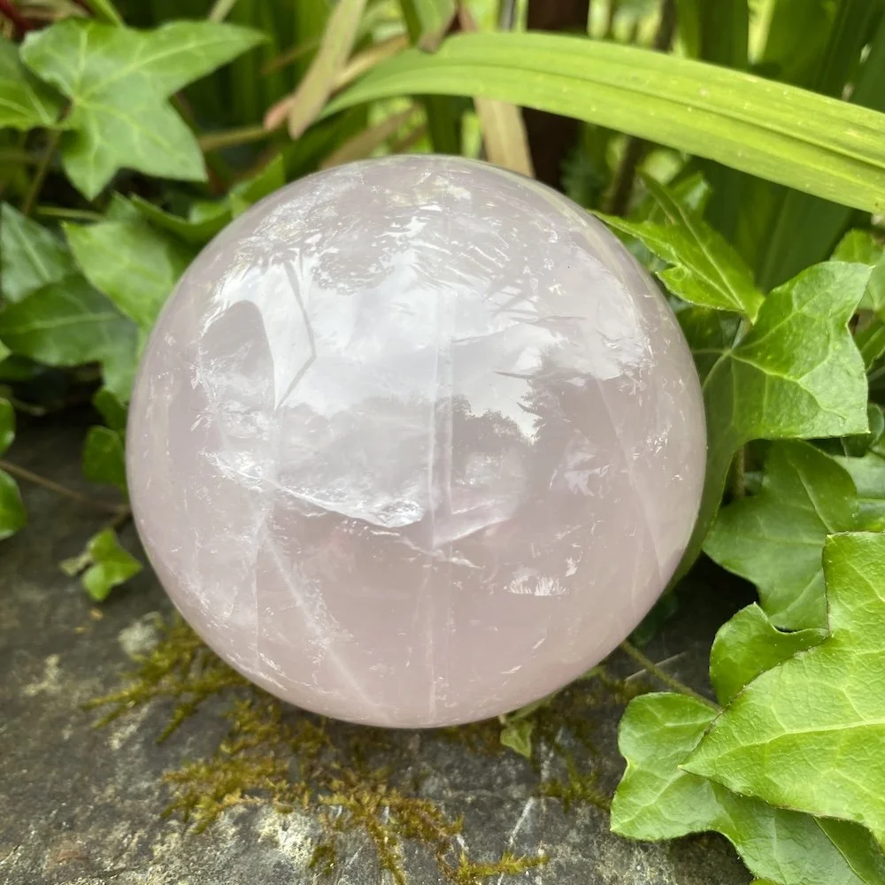 Rose Quartz sphere 4 £1203.JPG