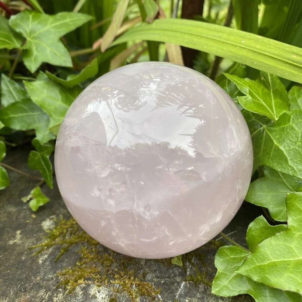 Rose Quartz sphere 4 £1204.JPG