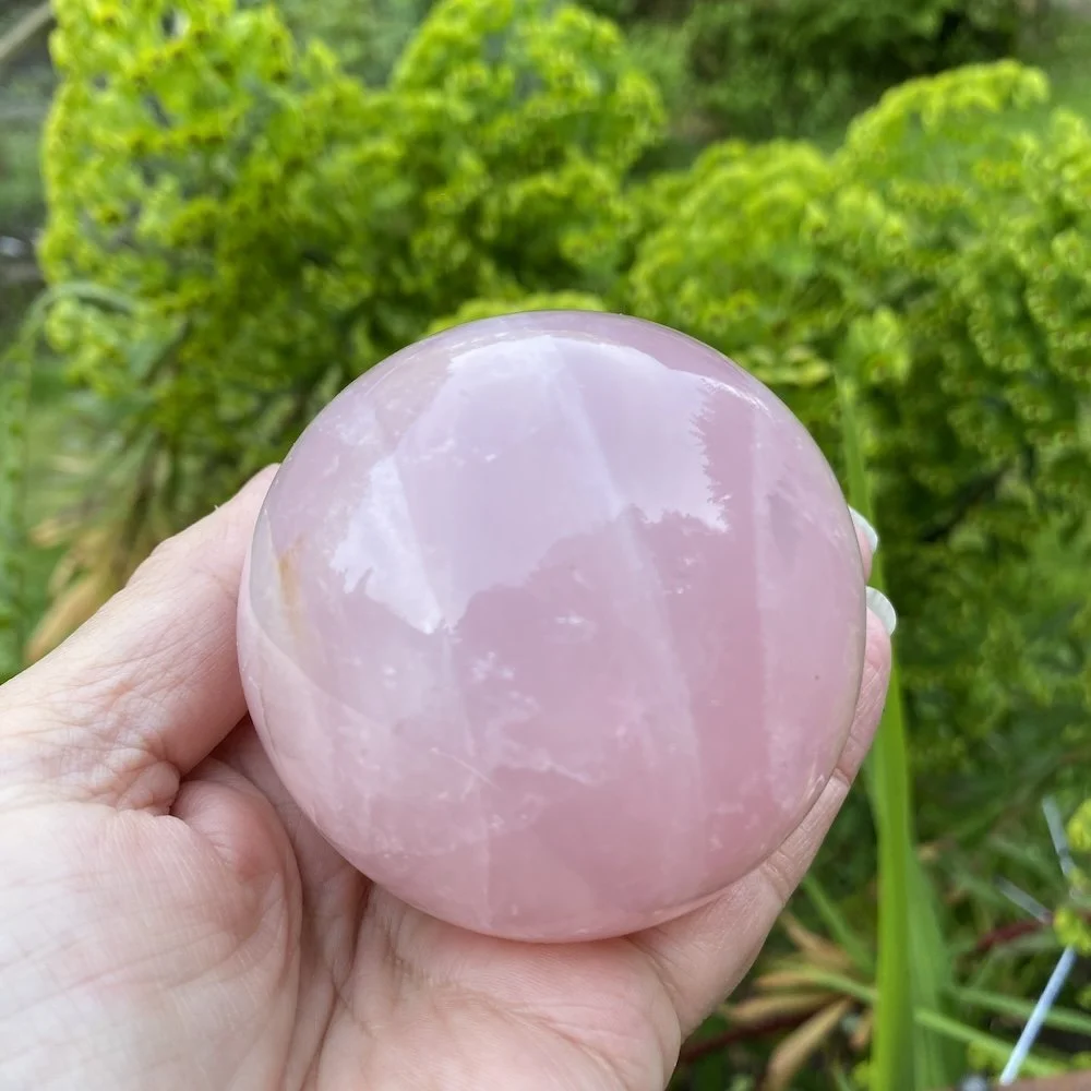 Rose Quartz sphere 5 £855.JPG