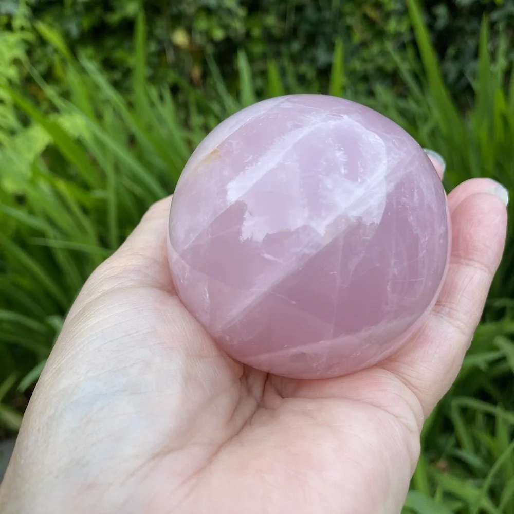 Rose Quartz sphere 5 £856.JPG