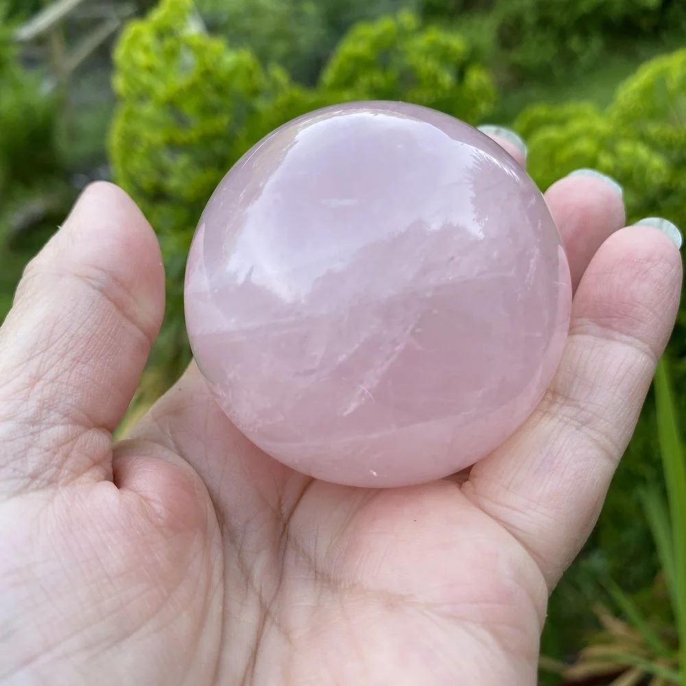 Rose Quartz sphere 7 £475.JPG