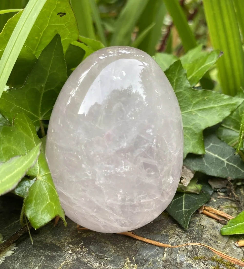 Rose Quartz Egg 2
