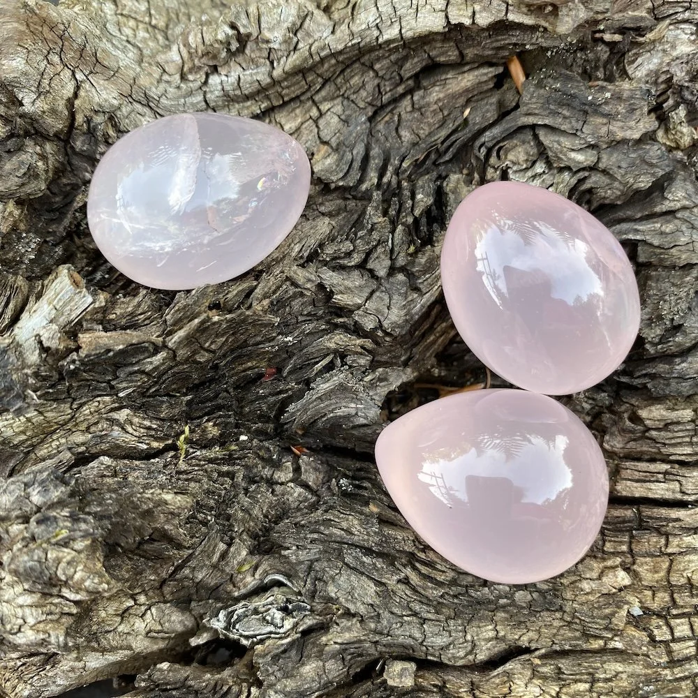 Rose Quartz Eggs
