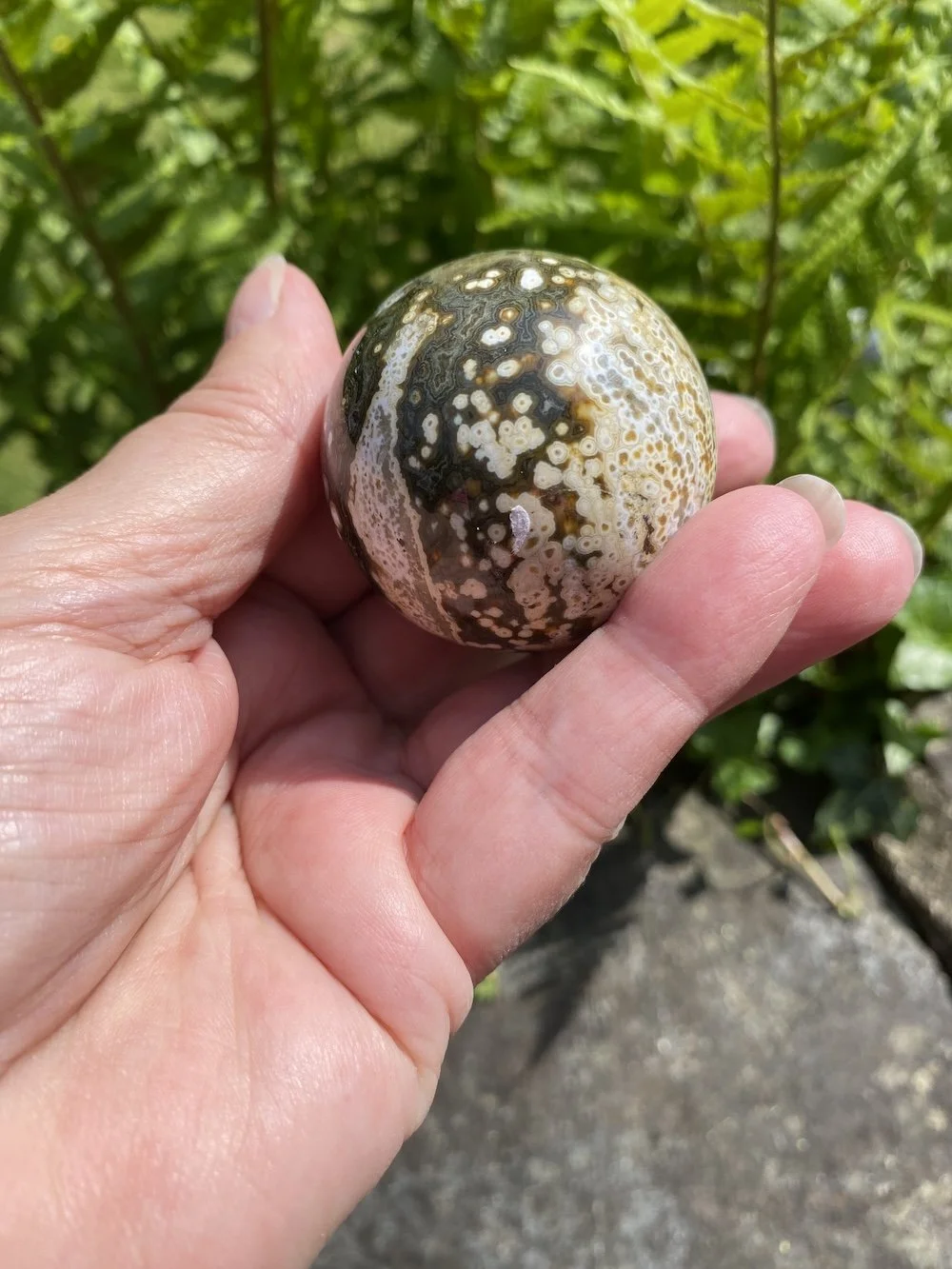 Ocean Jasper sphere 52.JPG