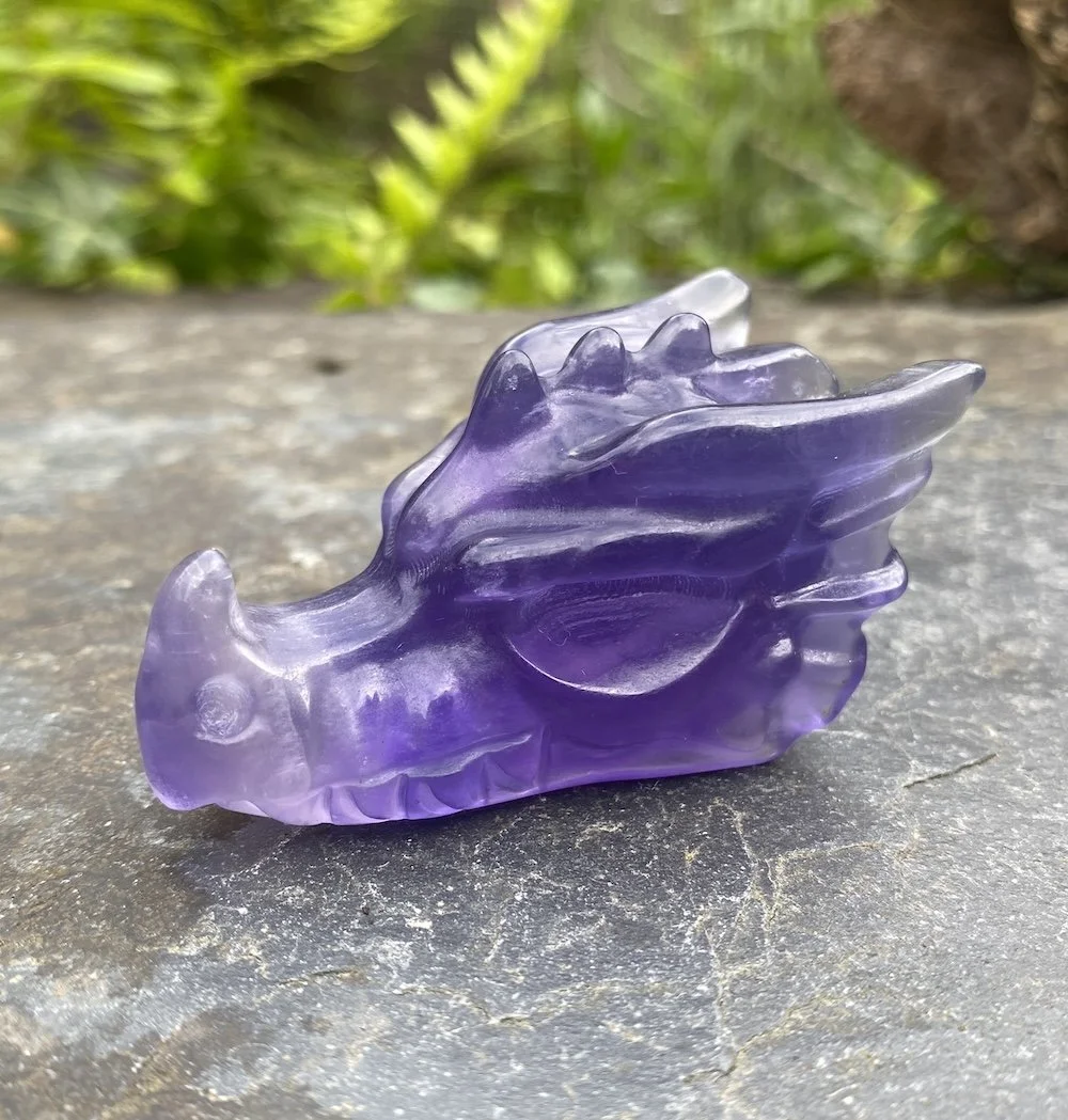 Fluorite dragon 1