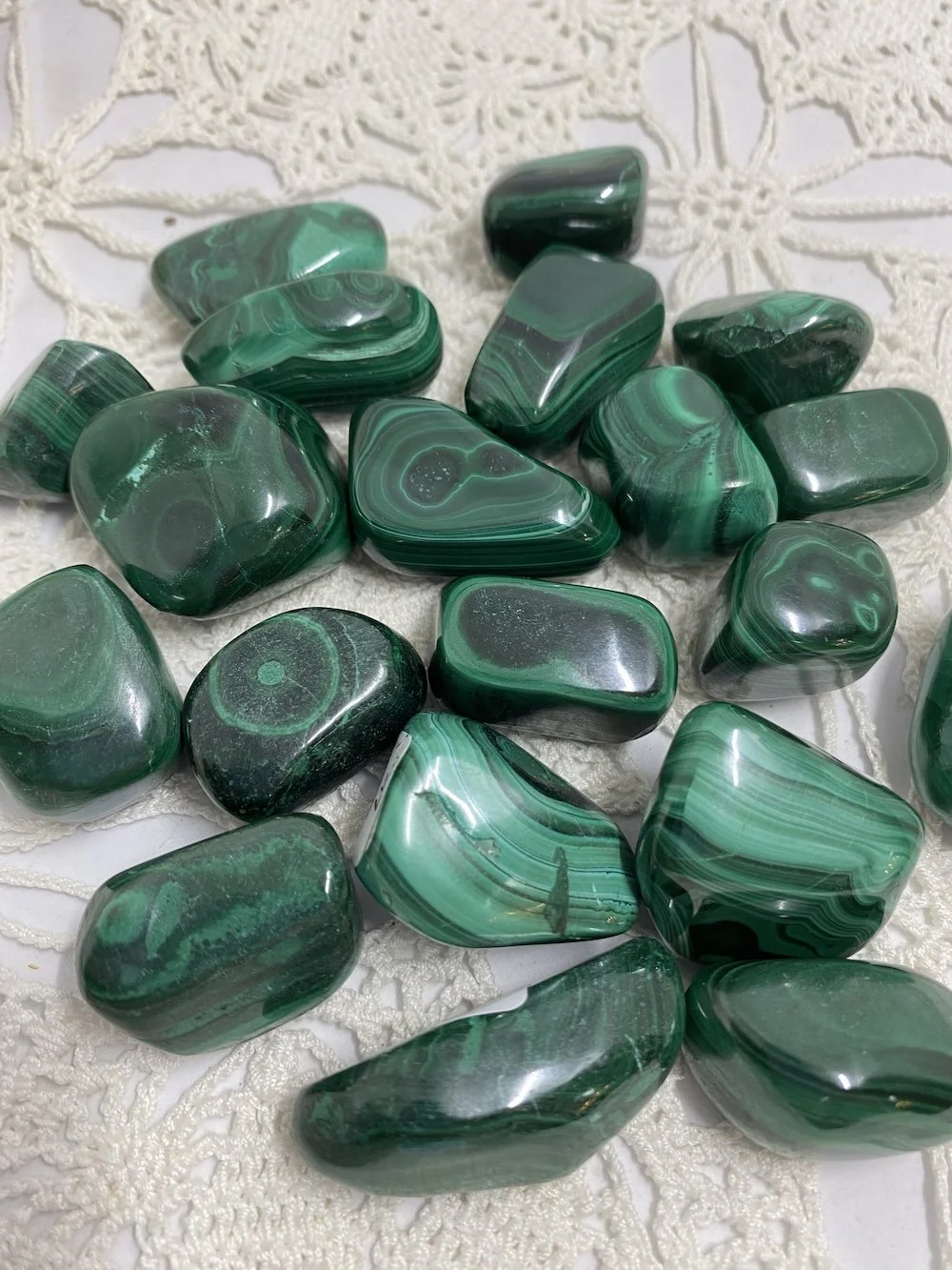 Malachite Tumblestones