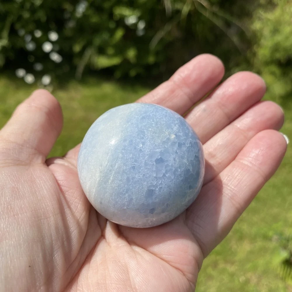 2024 Blue Calcite pebbles6.JPG