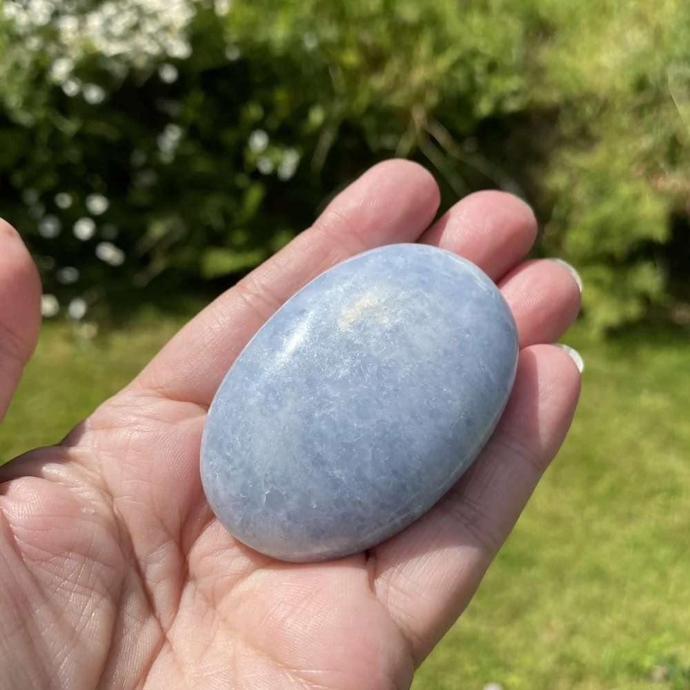 2024 Blue Calcite pebbles8.JPG