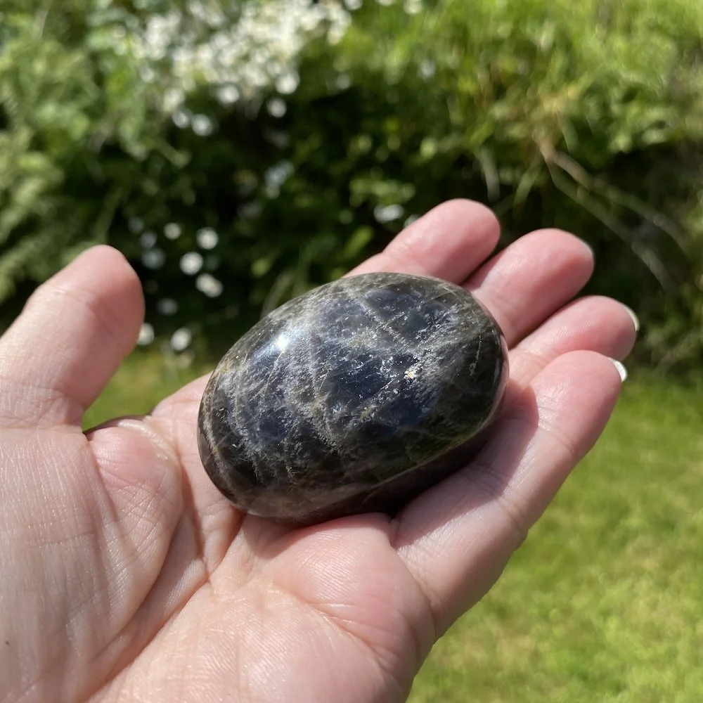 2024 Black Moonstone pebbles 5 £17.JPG
