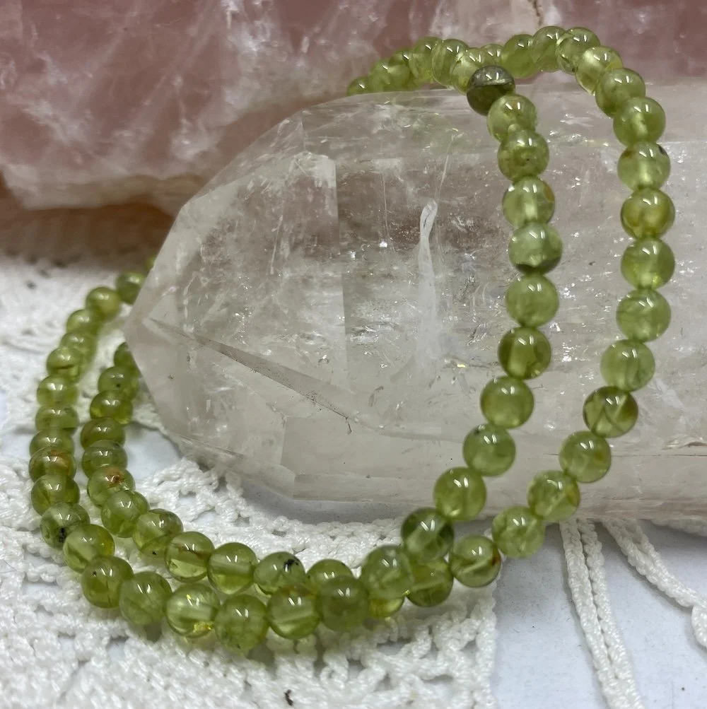 2024  Bracelet 4mm Peridot £14.JPG