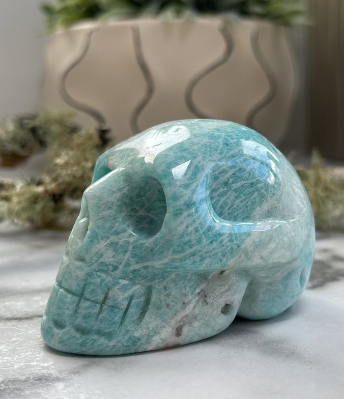 CRYSTAL GEMSTONE SKULLS