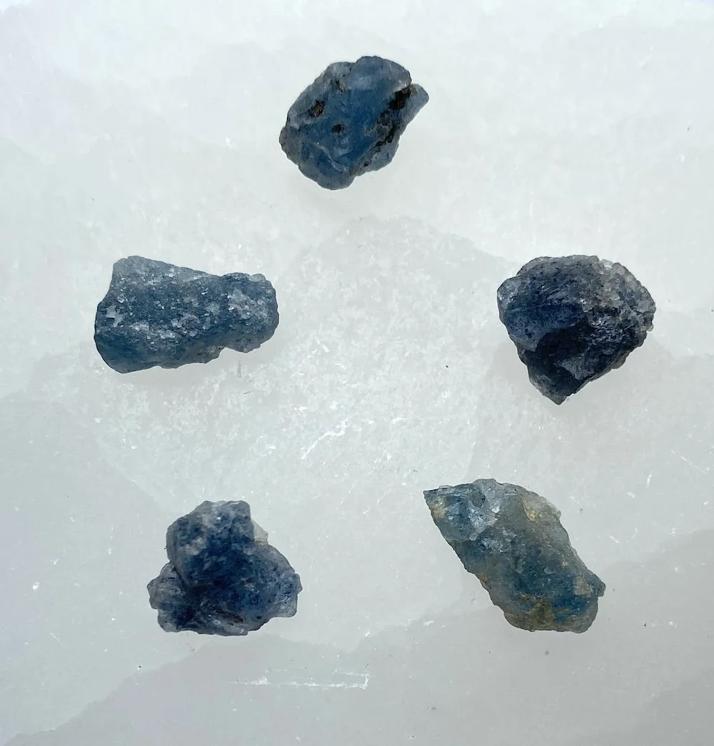 LAZULITE IN QUARTZ