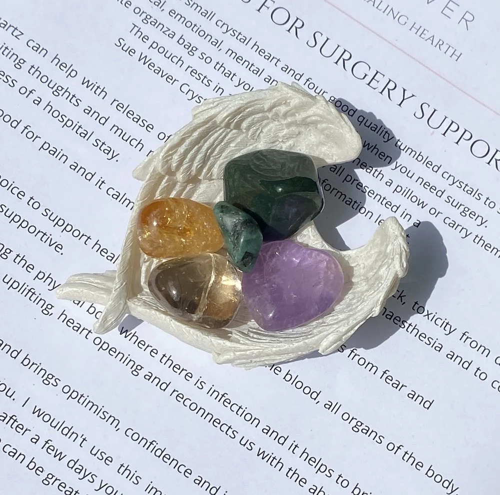NEW CRYSTAL BUNDLE NOW IN THE SHOP - CRYSTALS FOR SURGERY SUPPORT
