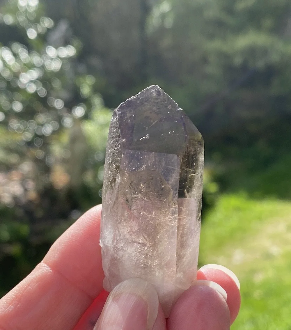 Smoky Quartz Crystal Point 14