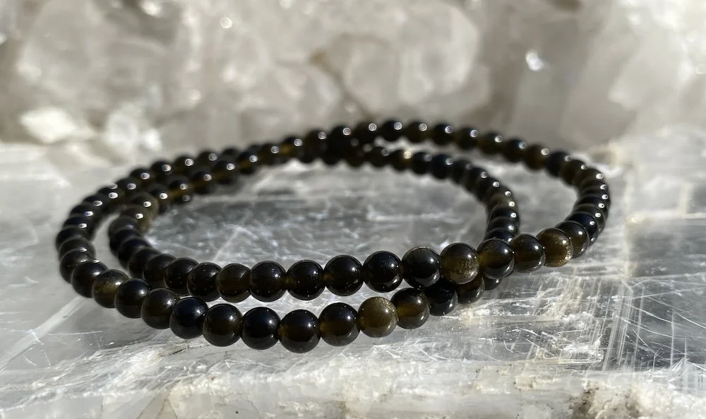 BRACELET OBSIDIAN GOLD SHEEN1.JPG