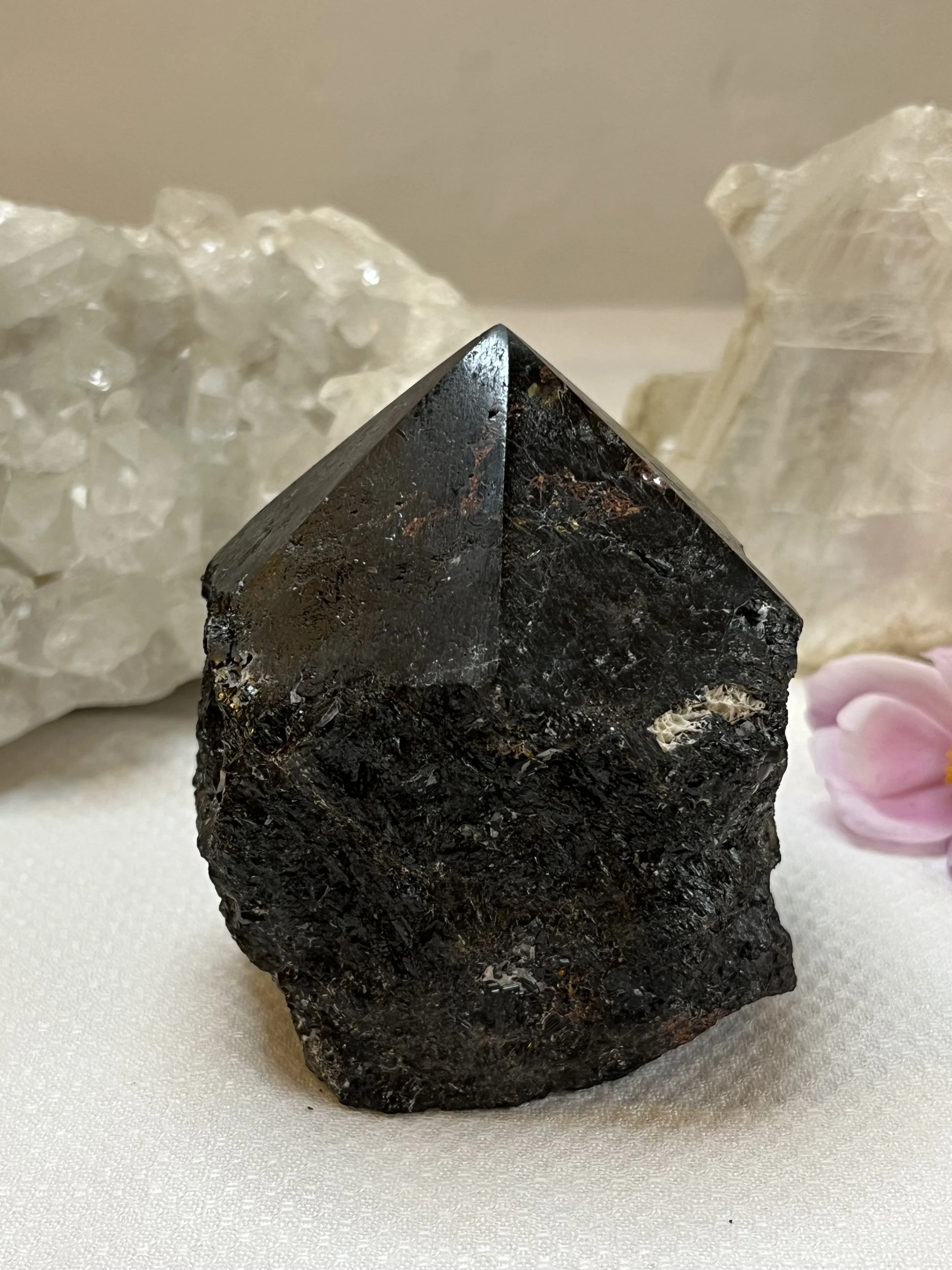 Black Tourmaline standing point 2