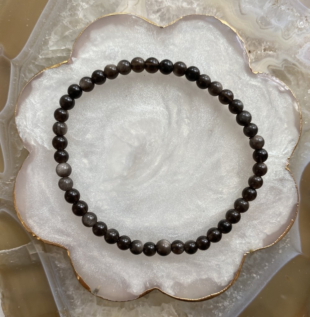 Bracelet obsidian sheen small2.JPG