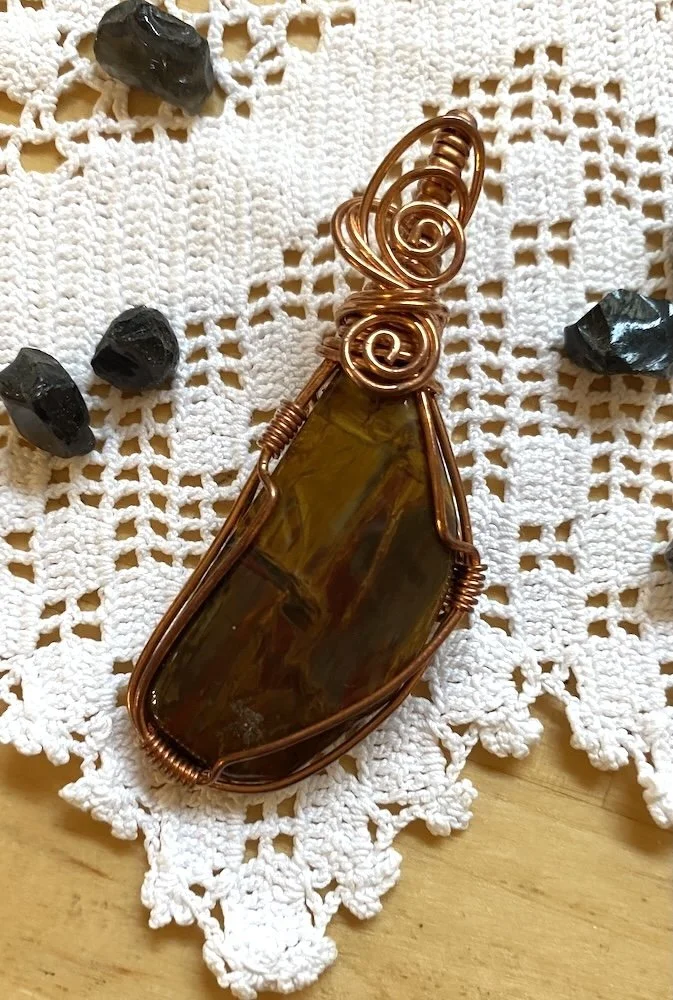 Pietersite Pendant 2