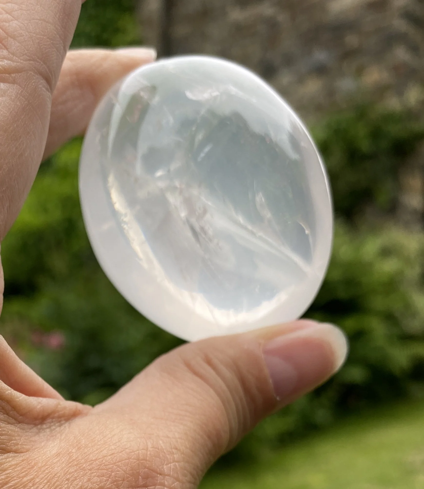 Moon Quartz/Girasol Quartz Pebble 1A
